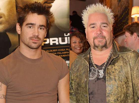 Colin Farrell, Guy Fieri Colin Farrell, Guy Fieri